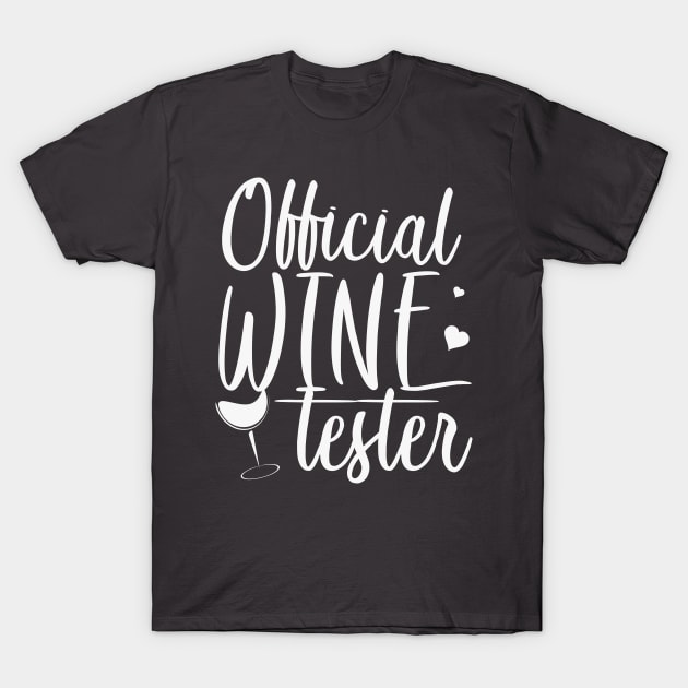 Official Wine Tester T-Shirt by Korry